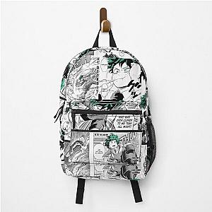 My Hero Academia Backpacks - Deku Manga Collage  Backpack RB0605