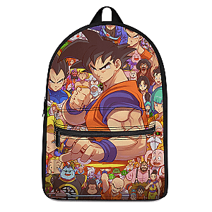 Dragon Ball Z Backpacks -  All Characters Goku Family Art Cool Backpack SAI0505