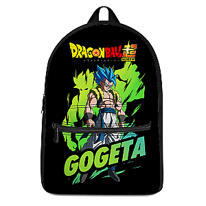 Dragon Ball Super Backpack - Perfect Saiyan Blue Gogeta Broly Aura Backpack SAI0505