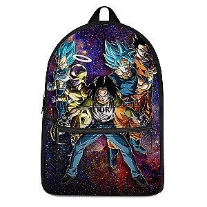 Dragon Ball Super Backpacks - Team Universe 7 Teamwork  Galaxy Backpack SAI0505