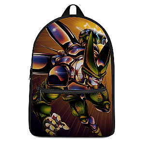 Dragon Ball Z Backpacks -  Perfect Cell Attack Contrast Art Dope Backpack SAI0505