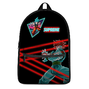 Dragon Ball Z Backpacks, Dragon Ball Super Backpacks -  Saiyan Blue Son Goku Supreme Neon Backpack  SAI0505