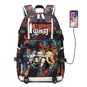 Demon Slayer Backpack - Anime Unisex Laptop Backpack