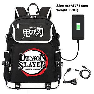 Demon Slayer Anime Cute Backpack - Student School Backpack