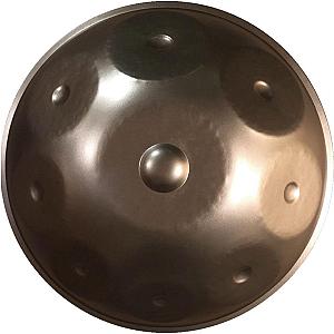 Raw Steel 9 Note Handpan In G Minor (Standard Diameter) SAI0505