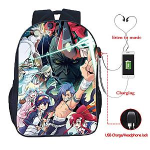 Gurren Lagann Backpack: 3D Backpack Tengen Toppa Gurren Lagann