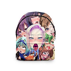 Ahegao Backpack: Ahegao Colorful backpack