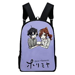 3D Printed Horimiya Backpack - Student Zipper Bag School Backpack