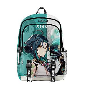 Genshin Impact Backpack - Kawaii Anime Printed School Bag