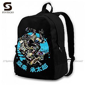 Jojo's Bizarre Adventure Backpacks: Giovanna Printed Backpack