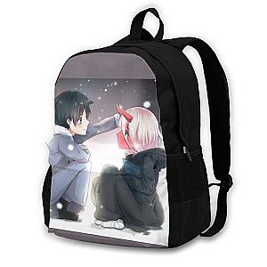 Darling In The Franxx Backpacks: Cute Couple Hiro and Zero Two