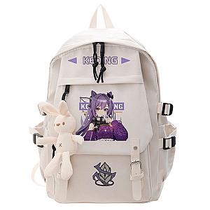 Keqing Genshin Impact Students School Bag