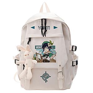 Venti Genshin Impact Students School Bag