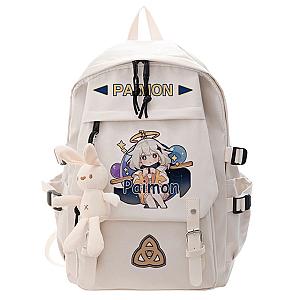 Paimon Genshin Impact Students School Bag