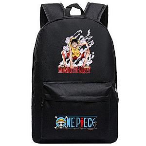 One Piece Backpack: Luffy Classic Black Backpack