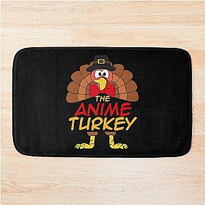 The Anime Turkey Thanksgiving Family Matching Outfits Group Attire Bath Mat