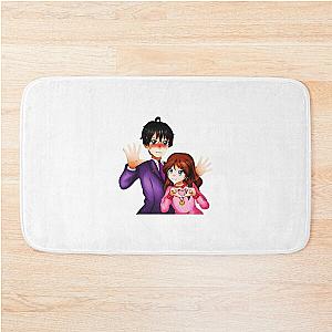 Lovely Anime Couple Bath Mat