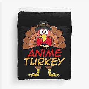 The Anime Turkey Thanksgiving Family Matching Outfits Group Attire Duvet Cover