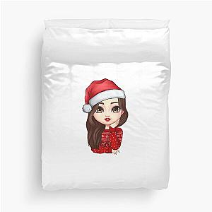 Personalised Anime Style Character - Christmas Version Duvet Cover