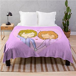 Anime couple  Throw Blanket