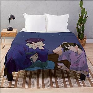 boy and girl ( anime )  Throw Blanket