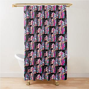 Anime Interracial Love Shower Curtain