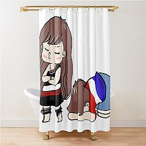 Karenni couples Shower Curtain