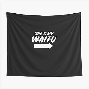 Mens Matching Couples Anime Boyfriend Shes My Waifu Shirt Tapestry