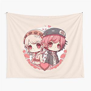 anime valentine  Show Your Love for Your Favorite Characters Tapestry