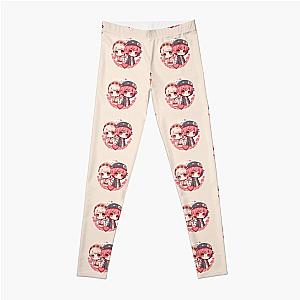 anime valentine  Show Your Love for Your Favorite Characters Leggings