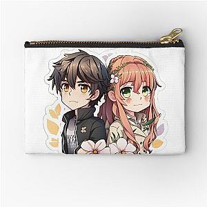 Cute couples Zipper Pouch