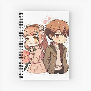 Cute couples  Spiral Notebook