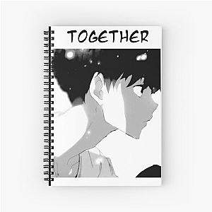 Together Forever Matching Anime Couples(MALE) Spiral Notebook