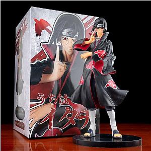 22cm Naruto Akatsuki Itachi Anime Action Figures Cartoon NARUTO Shippuden Figure Ornament Model children Kids Toy Christmas Gift