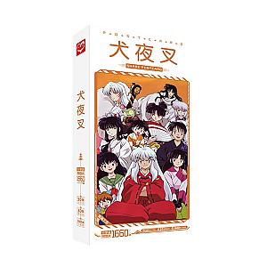 1660pcs/Box InuYasha Postcards Anime Post Card Message Card Gift Card