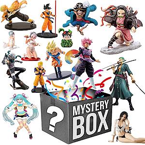 Lucky Mystery Boxes There Is A Chance To Open Such Anime Figure Mysterious Collection