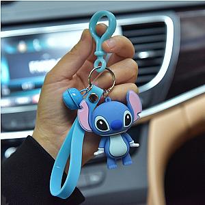 Pvc Cartoon Minnie Keychain Key Holder Cute Mini Figure Keychain Key Charm AT2302 Official Merch