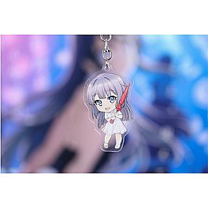 Rascal Does Not Dream Of Acrylic Senpai Bunny Girl Cute Little Girl Key Chain AT2302 Official Merch