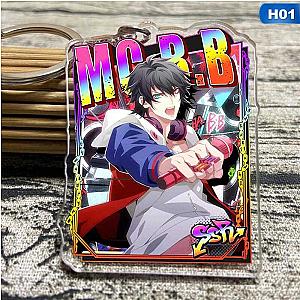 Rap Battle Hd Animated Division Laser Printed Acrylic Cosplay Key: Mic Hypnosis AT2302 Official Merch