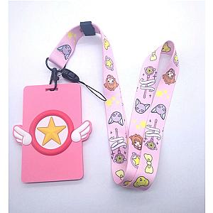 Stk The Animated Japanese Cardholders Card Captor Sakura Chains Dominant Lanyard Card AT2302 Official Merch