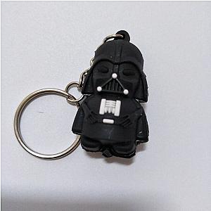 Star Wars 3D Anime Pvc Figure Keychain Key Ring Key Pendant Darth Vader Yoda AT2302 Official Merch