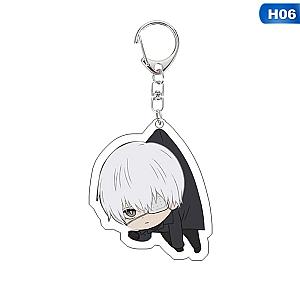 The Acrylic Key Chain Anime Tokyo Ghoul Kirishima Kaneki Ken Pendant Touka AT2302 Official Merch