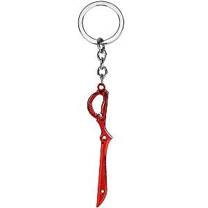 The Deaths Animated Chain Kills Scissors Keychain Key Pendant Alloy Pendant Accessories AT2302 Official Merch