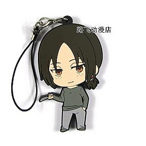 Titan Krista Lenz Animated Key Rivaille Eren Sasha Armin Mantra Rubber Strap / Phone AT2302 Official Merch