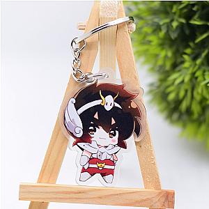 Saint Seiya Key Chain Acrylic Double-Sided Pendant Animated Cartoon Accessories AT2302 Official Merch