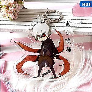 Tokyo Ghoul Keychain For Fans Sasaki Haise Acrylic Double Face Pendant Keychain AT2302 Official Merch