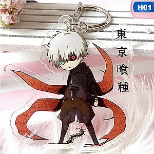 Tokyo Ghoul Key Chain Re Sasaki Haise Qs Double-Sided Acrylic Key Chain AT2302 Official Merch