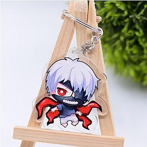 Tokyo Ghoul Key Chain Cute Double-Sided Pendant Key Kaneki Ken Acrylic Animated AT2302 Official Merch