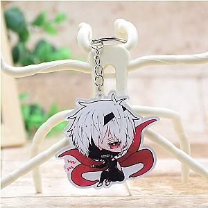 Tokyo Acrylic Animated Ghouls Key Chain Pendant Key Chain Car Key Accessories Kaneki AT2302 Official Merch