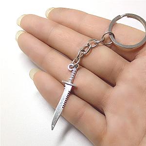 Weapons Model Mini Knife Japanese Samurai Sword Cartoon Key Chain AT2302 Official Merch